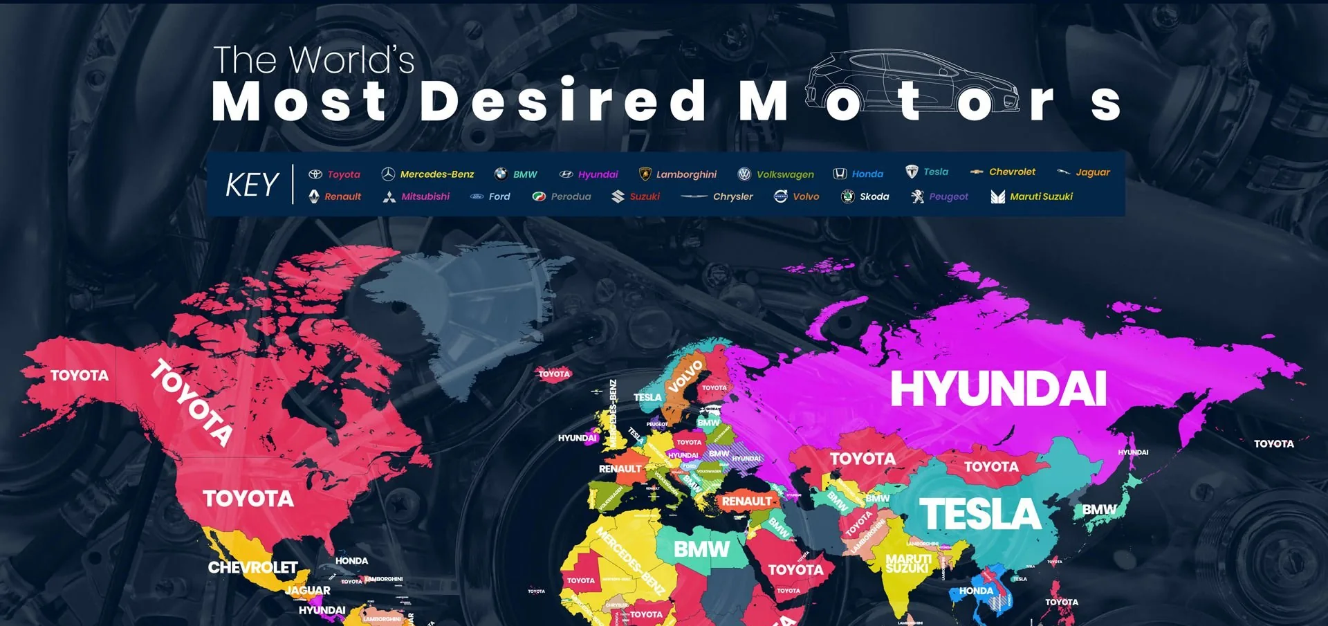 The World's Most Searched Car Brand
